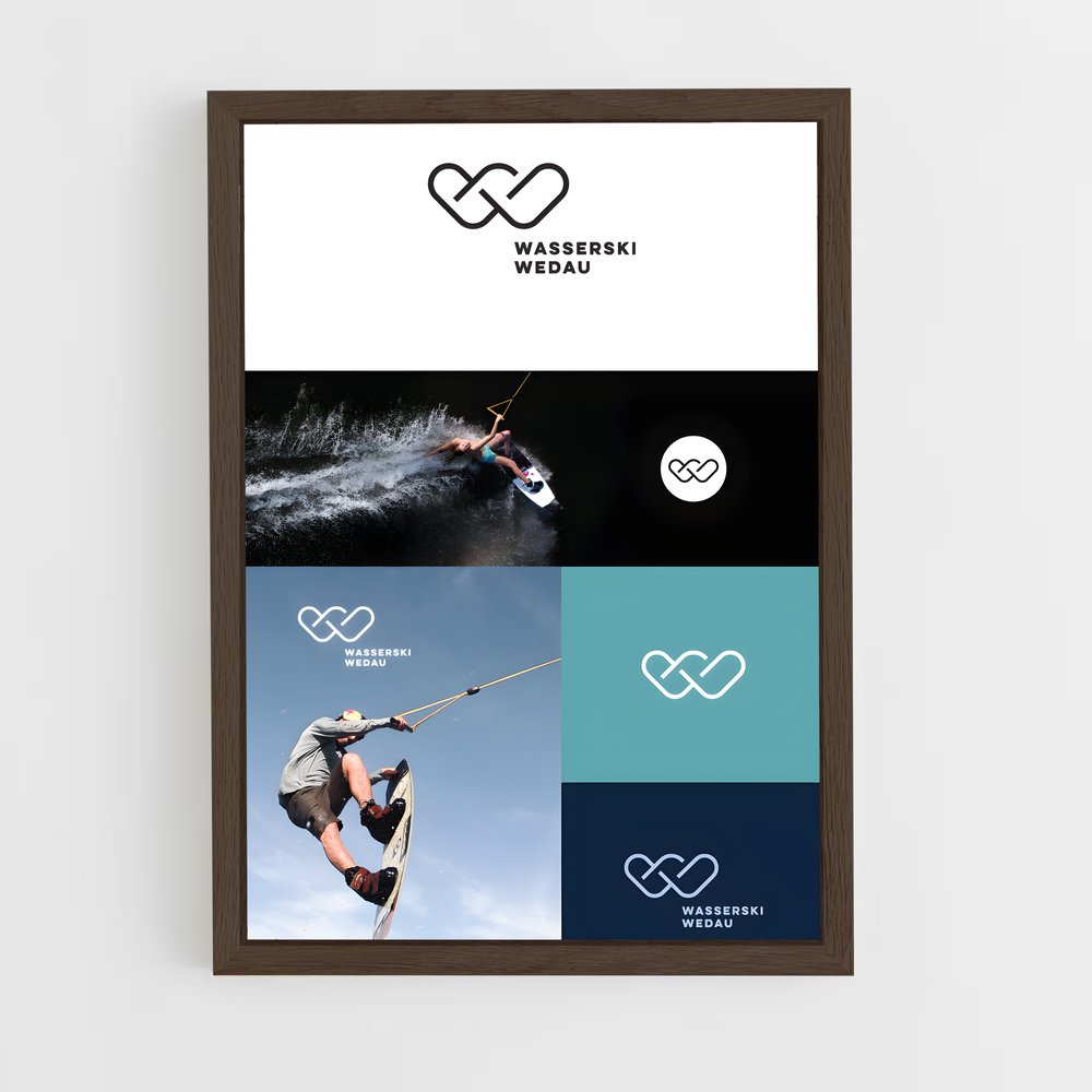 Poster Wake Up and Ride – affiche Wakeboarding (vue 5)
